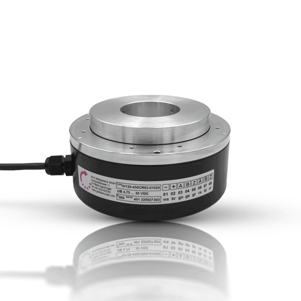Incrementeel Encoder met 45mm holle as IH120.4500CR63.01024W+S